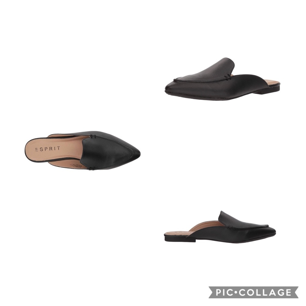 Esprit Mia ballet flat slides new no box